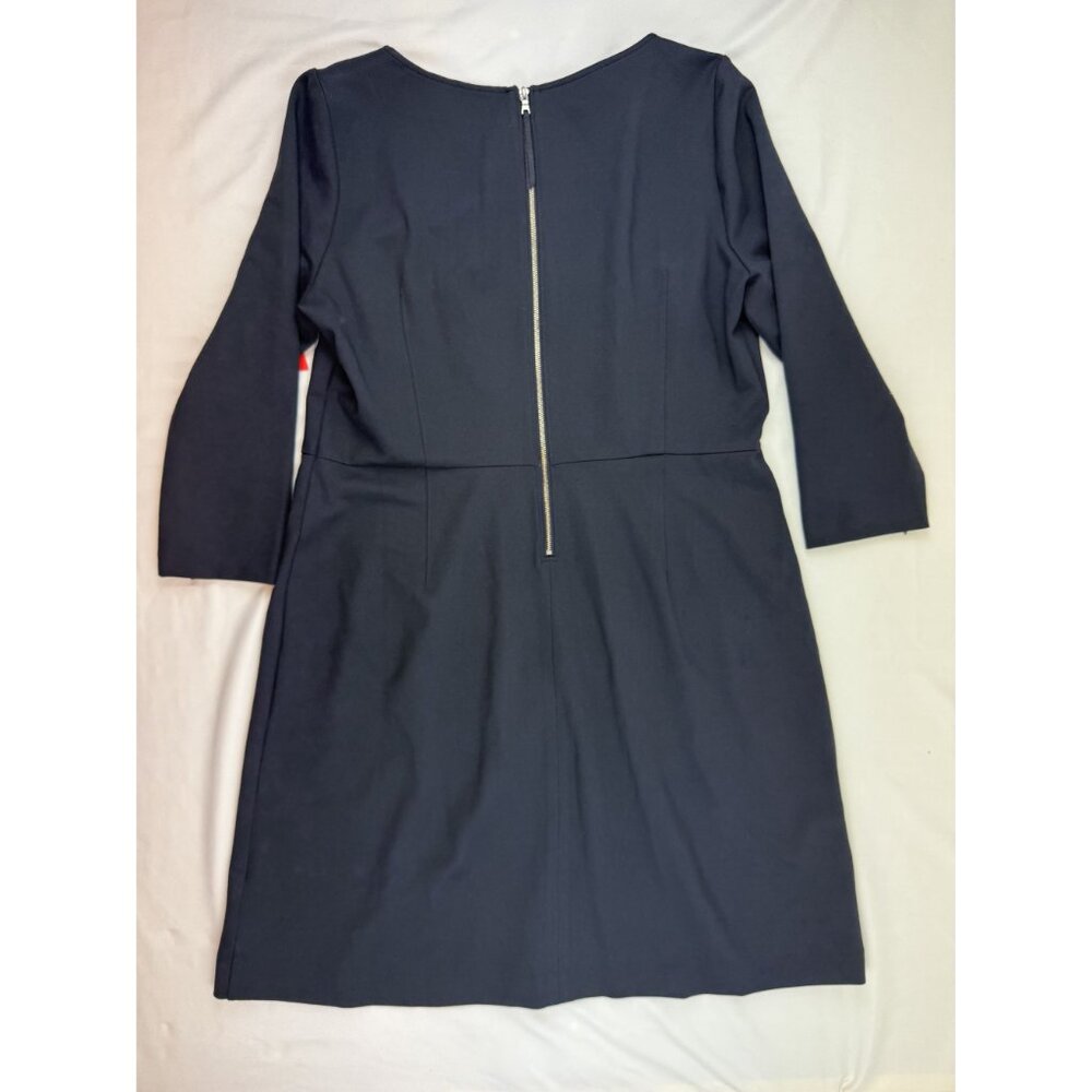 NWT Spanx Perfect A-Line 3/4 Sleeve Dress XL in Navy - Picture 3 of 8